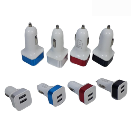 CARGADOR AUTO DOBLE USB GENÉRICO