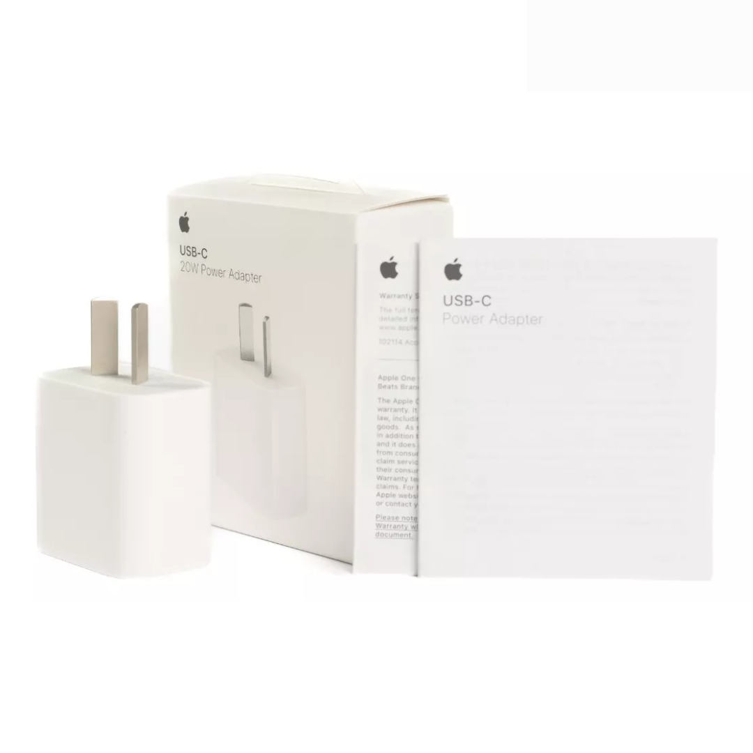 CABEZAL CARGADOR IPHONE USB-C ORIGINAL 20w