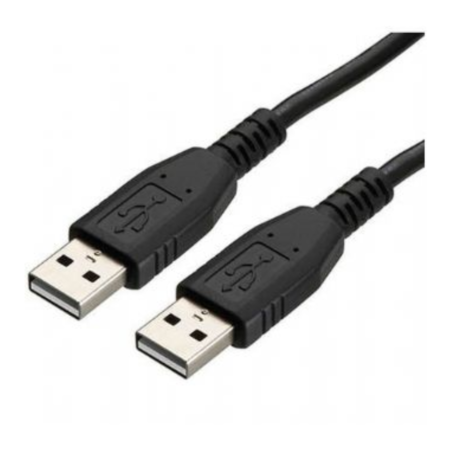 CABLE DOBLE USB MACHO