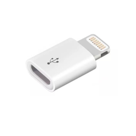 ADAPTADOR OTG MICRO USB A LIGHTNING
