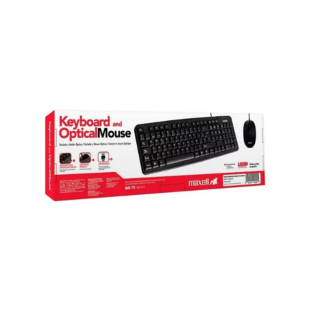 COMBO TECLADO Y MOUSE MAXELL