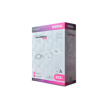 CARGADOR INALÁMBRICO 3 EN 1 SOUL