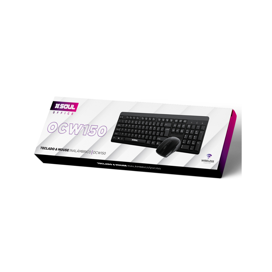 KIT TECLADO MOUSE OCW250 SOUL